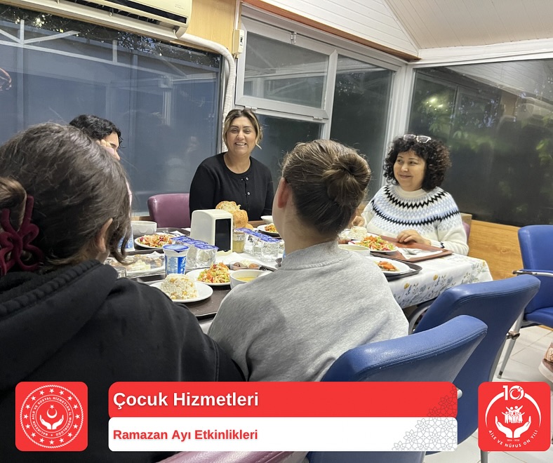 İl Müdürümüz Sayın Emine BÖÇKÜN, Çocuklarımızla İftar Sofrasında Bir Araya Geldi