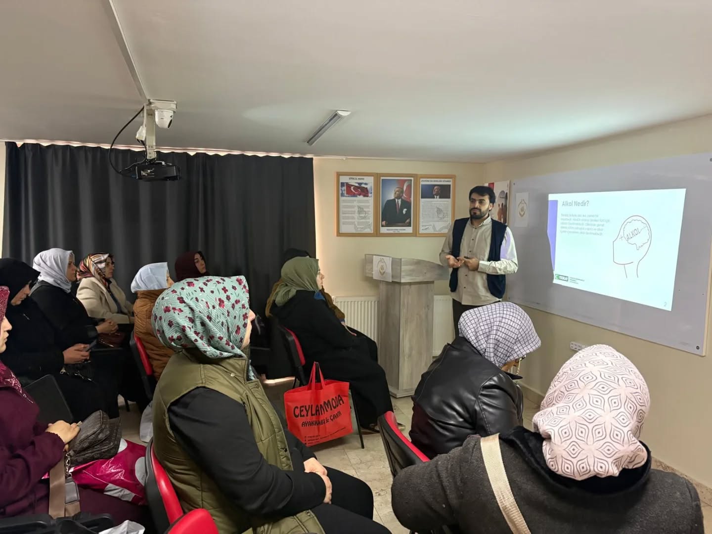 "Alkol Bağımlılığı ile Mücadele" Eğitimi Düzenlenmiştir