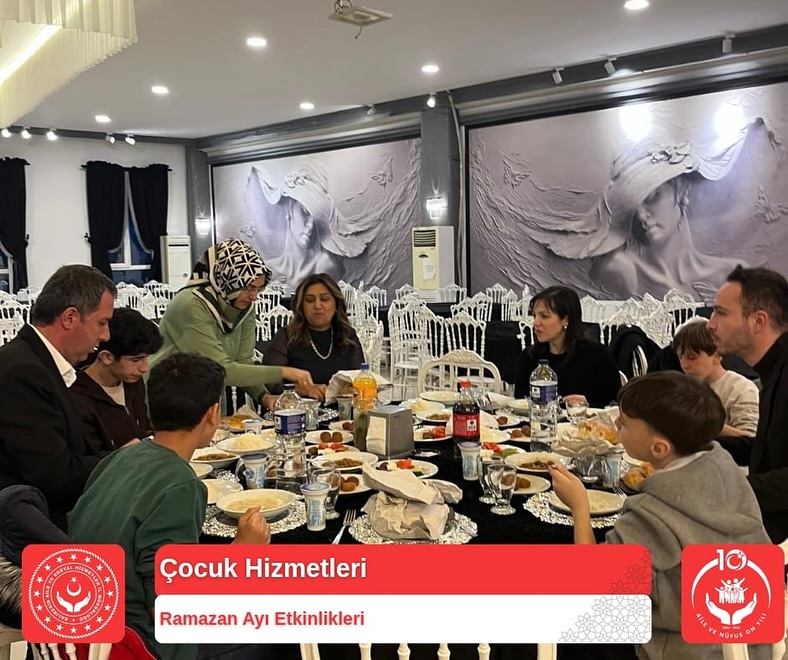 İl Müdürlüğümüz ve Erol Er Sigorta İş Birliğiyle Çocuklarımıza İftar Programı Düzenlendi