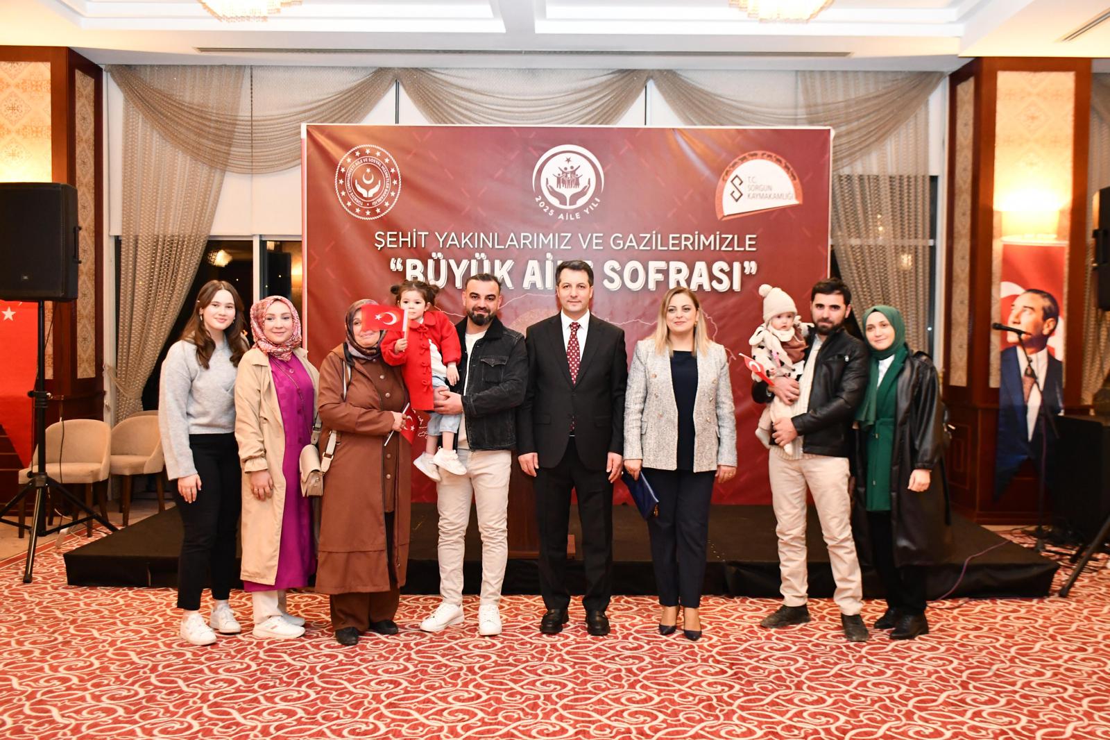 Sorgun’da Gönül Sofraları Şehit Yakınlarımız ve Gazilerimiz İçin Kuruldu! 