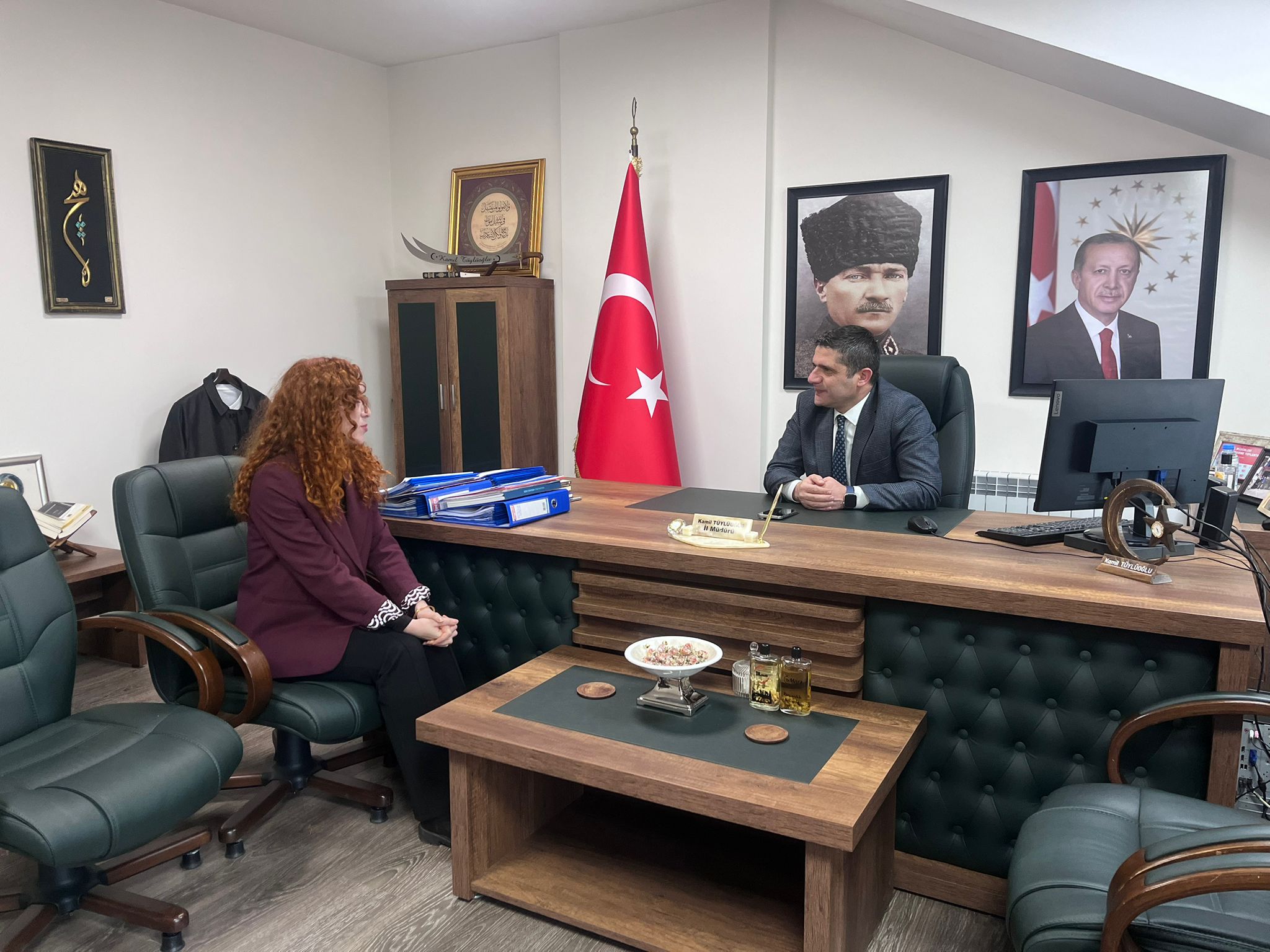 İl Müdürümüz Sayın Kamil Tüylüoğlu, Personel Buluşmalarını Sürdürüyor