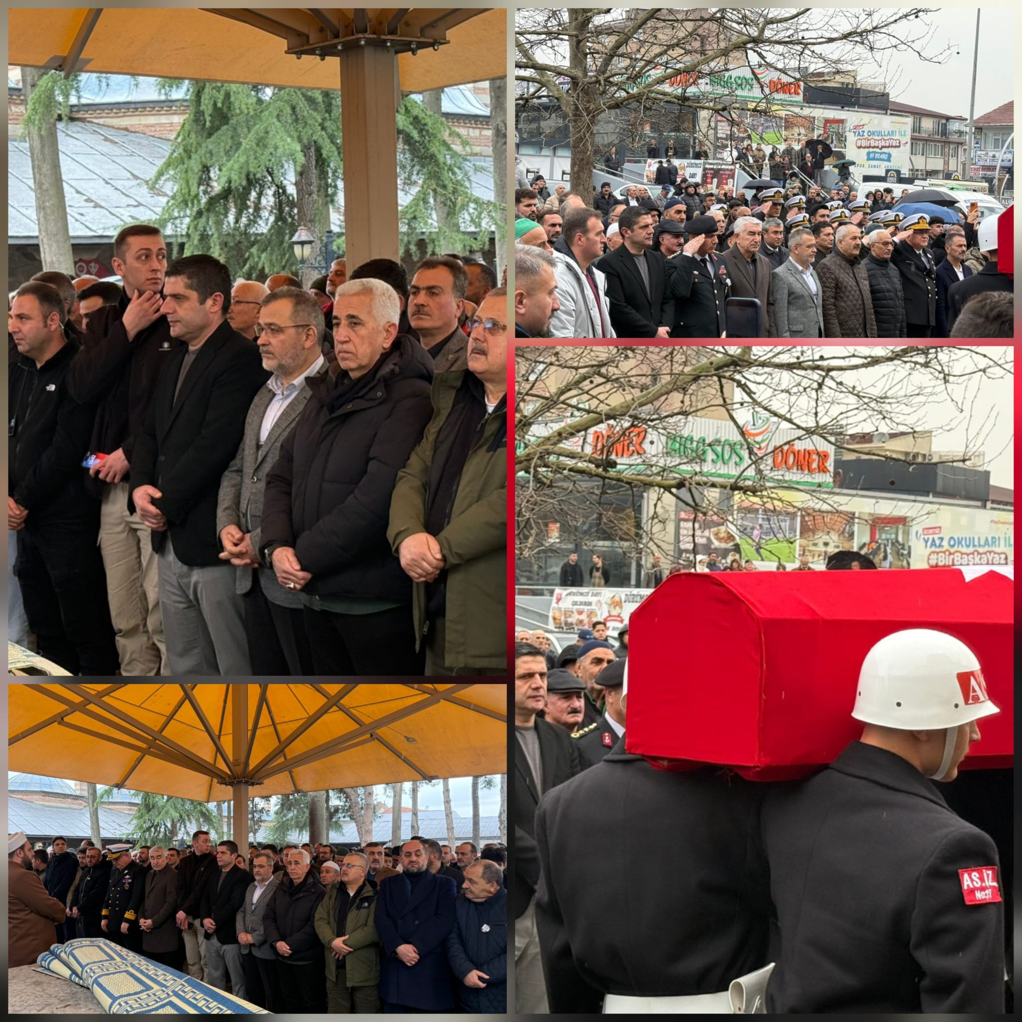 Kıbrıs Gazimiz Hasan Yavaş, Törenle Son Yolculuğuna Uğurlandı