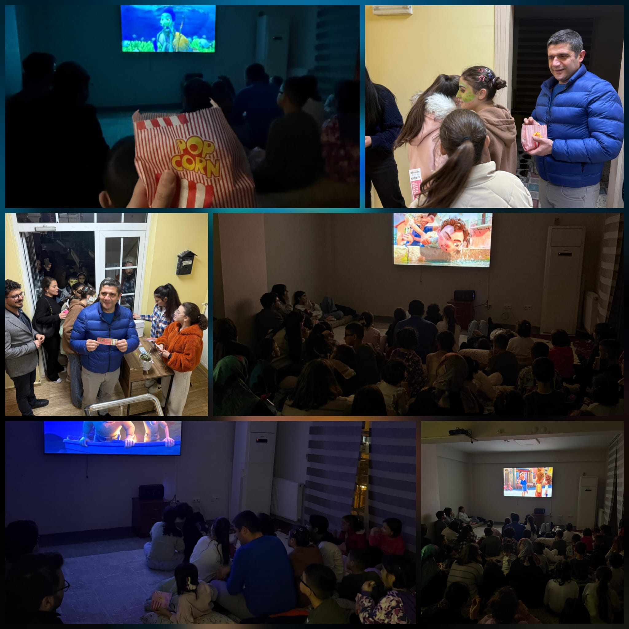 Çayırova Çocuk Evleri Sitesi’nde Geleneksel Sinema Günü Keyifle Gerçekleştirildi