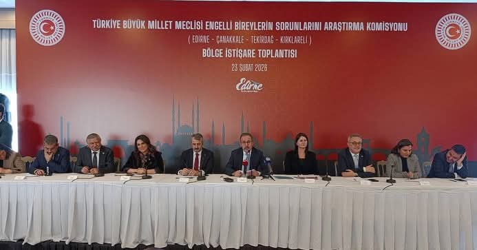 Türkiye Büyük Millet Meclisi Engelli Bireylerin Sorunlarını Araştırma Komisyonu Bölge İstişare Toplantısı Gerçekleştirildi