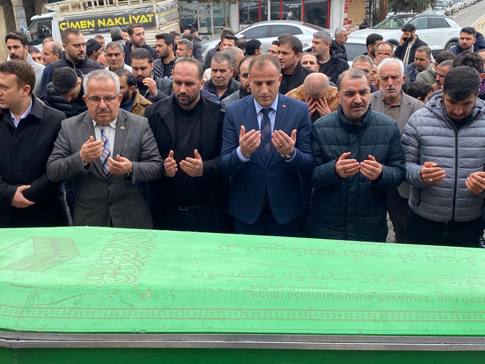 Vefat Eden Kıbrıs Gazimizin Cenaze Törenine Katıldık