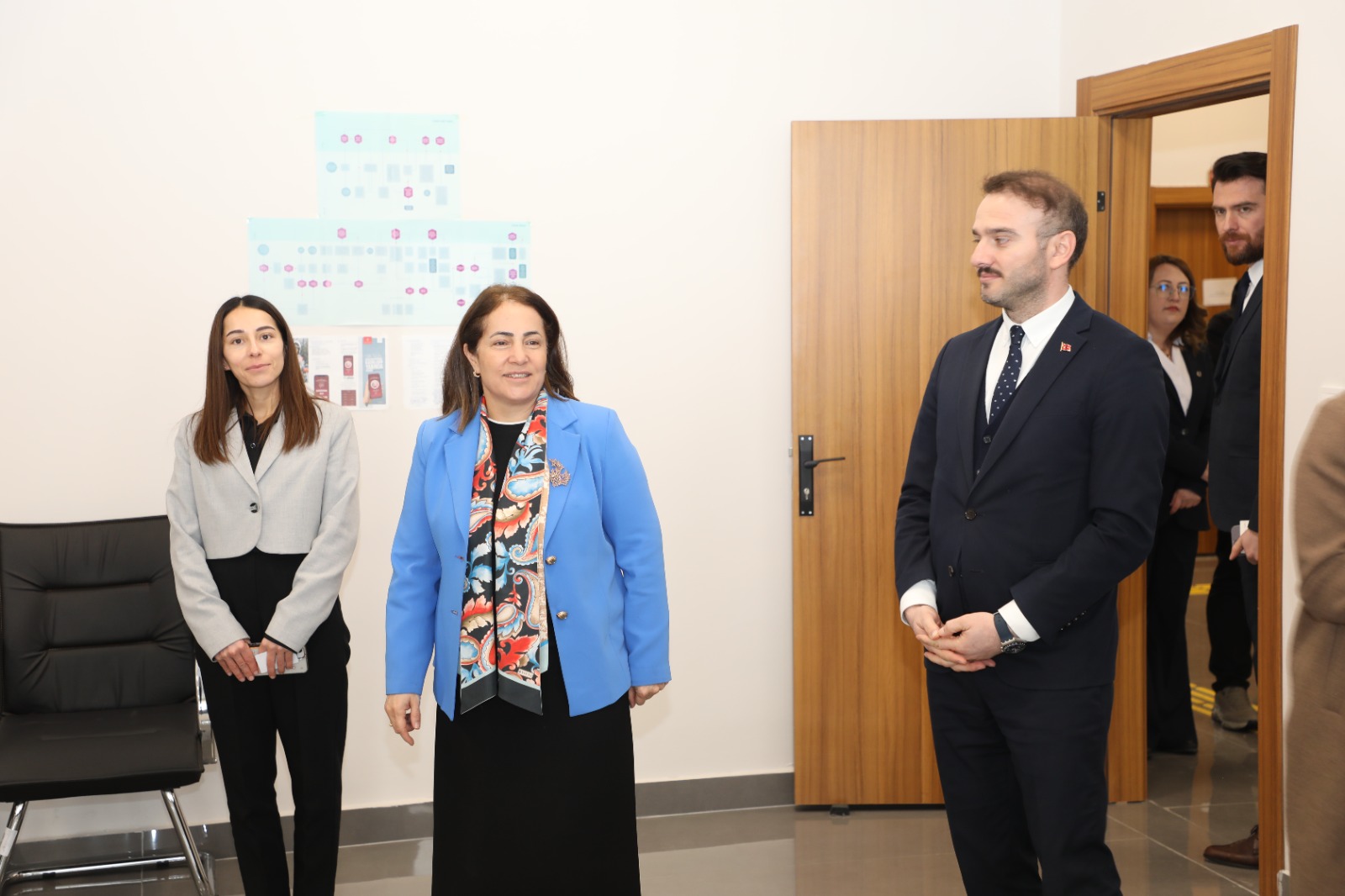 Bakan Yardımcımız Sayın Sevim Sayım Madak ŞÖNİM'i ziyaret etti.