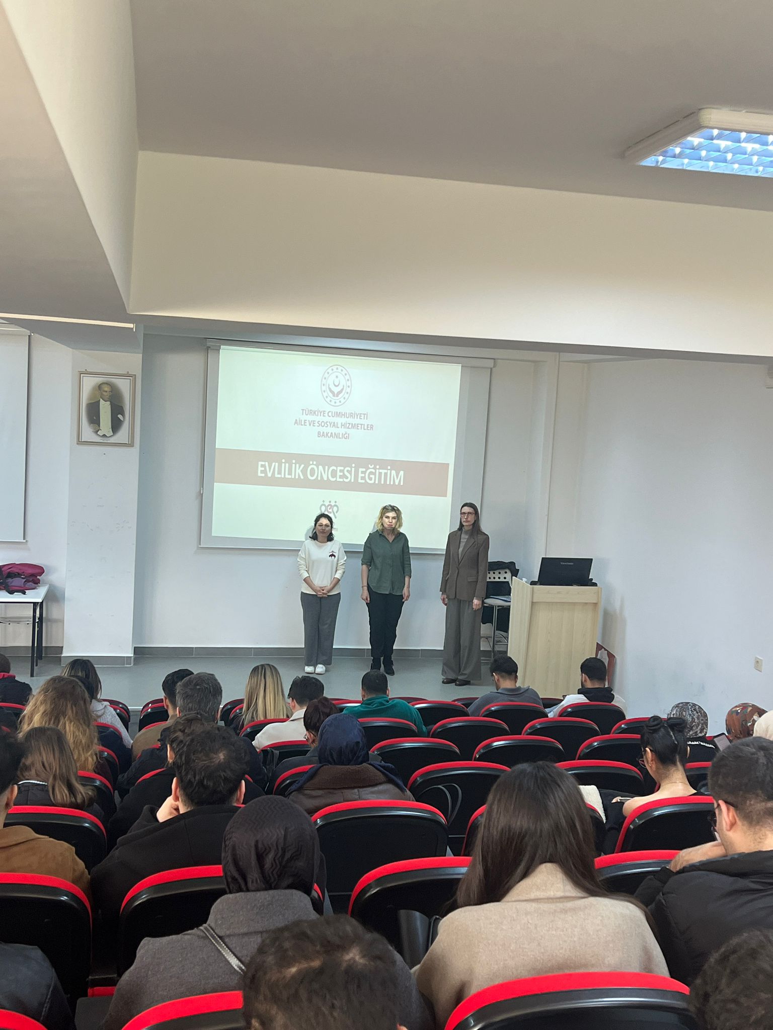 Evlilik Öncesi Eğitimi Verildi.
