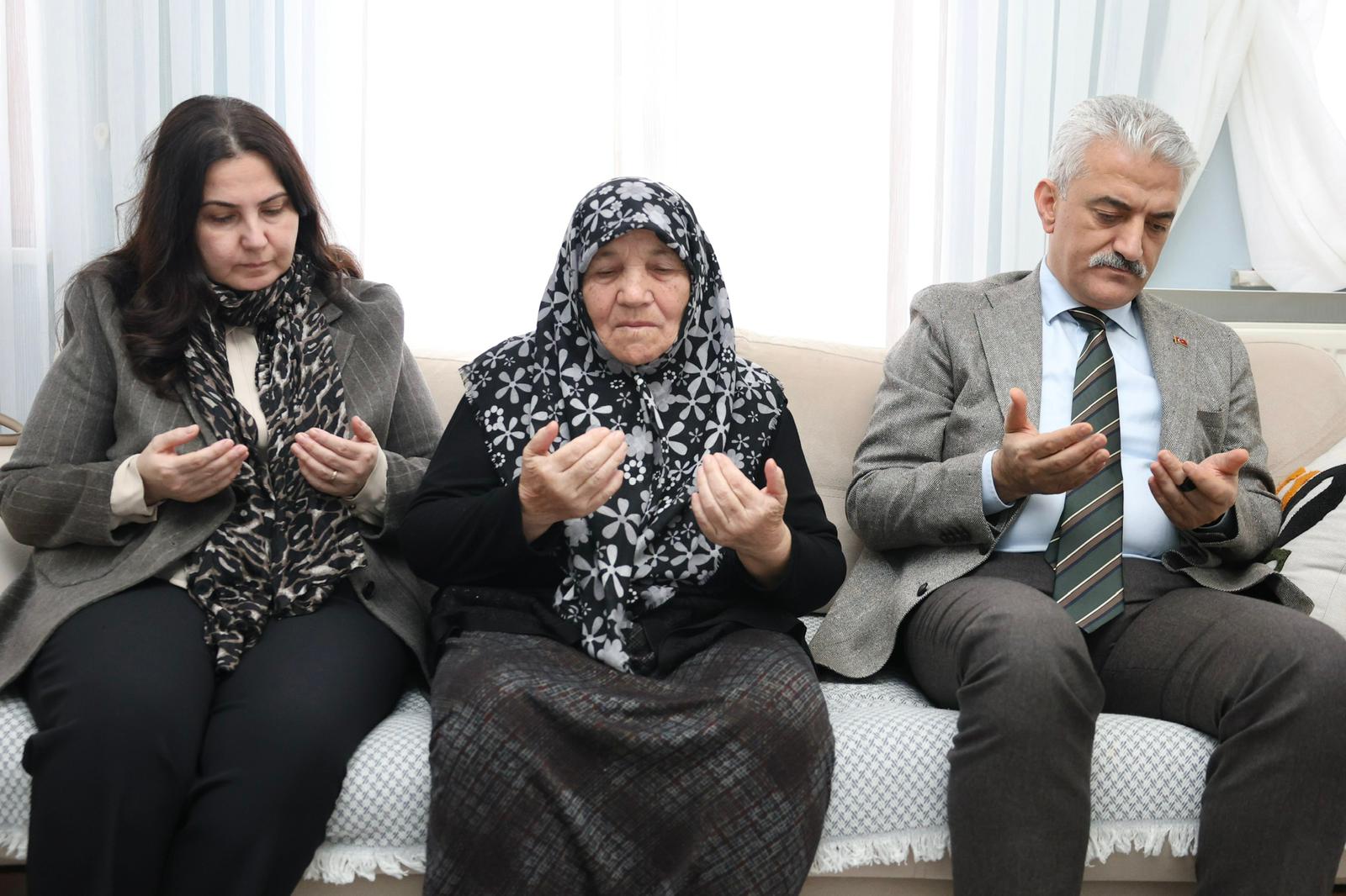 Şehidimiz Sedat Atasever’in Kıymetli Ailesi Ziyaret Edildi.