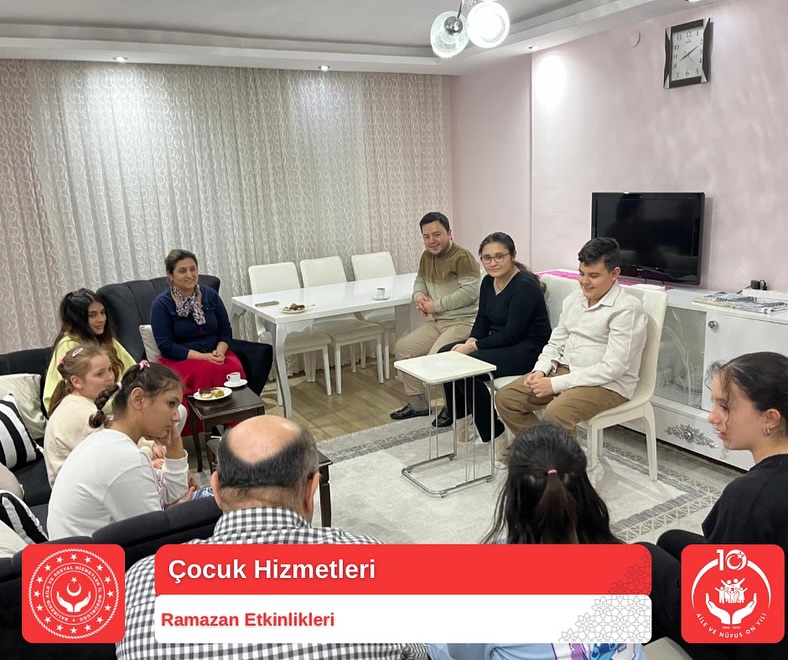 İl Müdürümüz Sayın Emine BÖÇKÜN, Çocuklarımızla İftar Programında Bir Araya Geldi