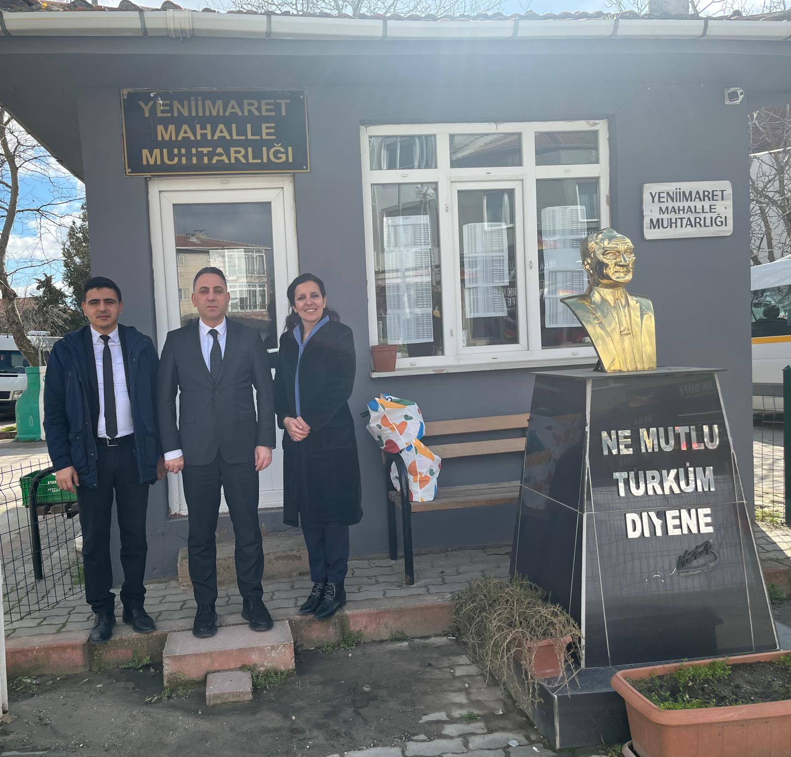 Edirne Aile ve Sosyal Hizmetler İl Müdürü Harun TOHUMCU, Mahalle Muhtarları Ziyaretlerine Devam Ediyor.