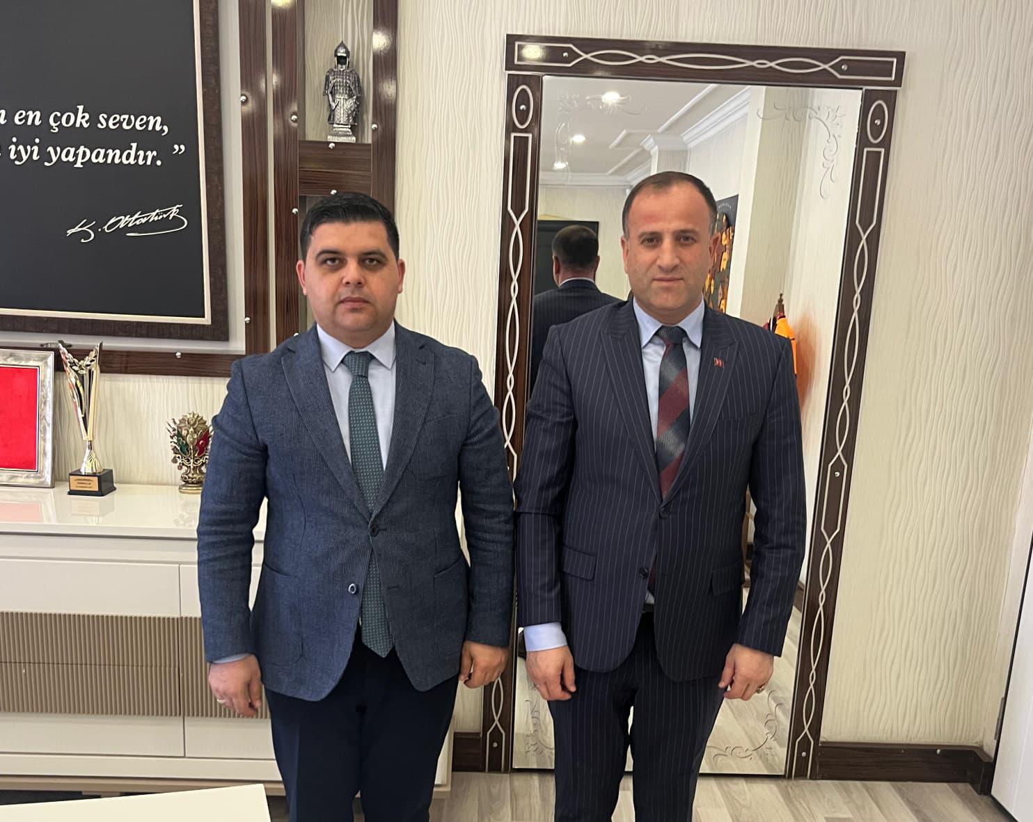 Suruç Kaymakamımızı Ziyaret Ettik.