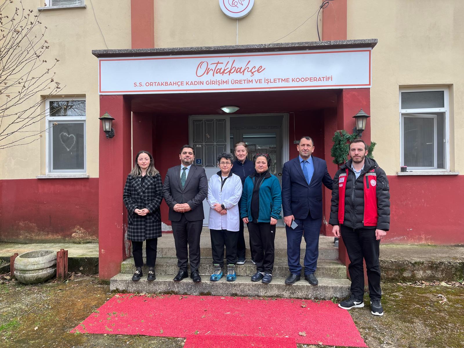 İl Müdürümüz Sayın Ender YANIK’tan Ortakbahçe Kadın Girişimi Kooperatifine Ziyaret