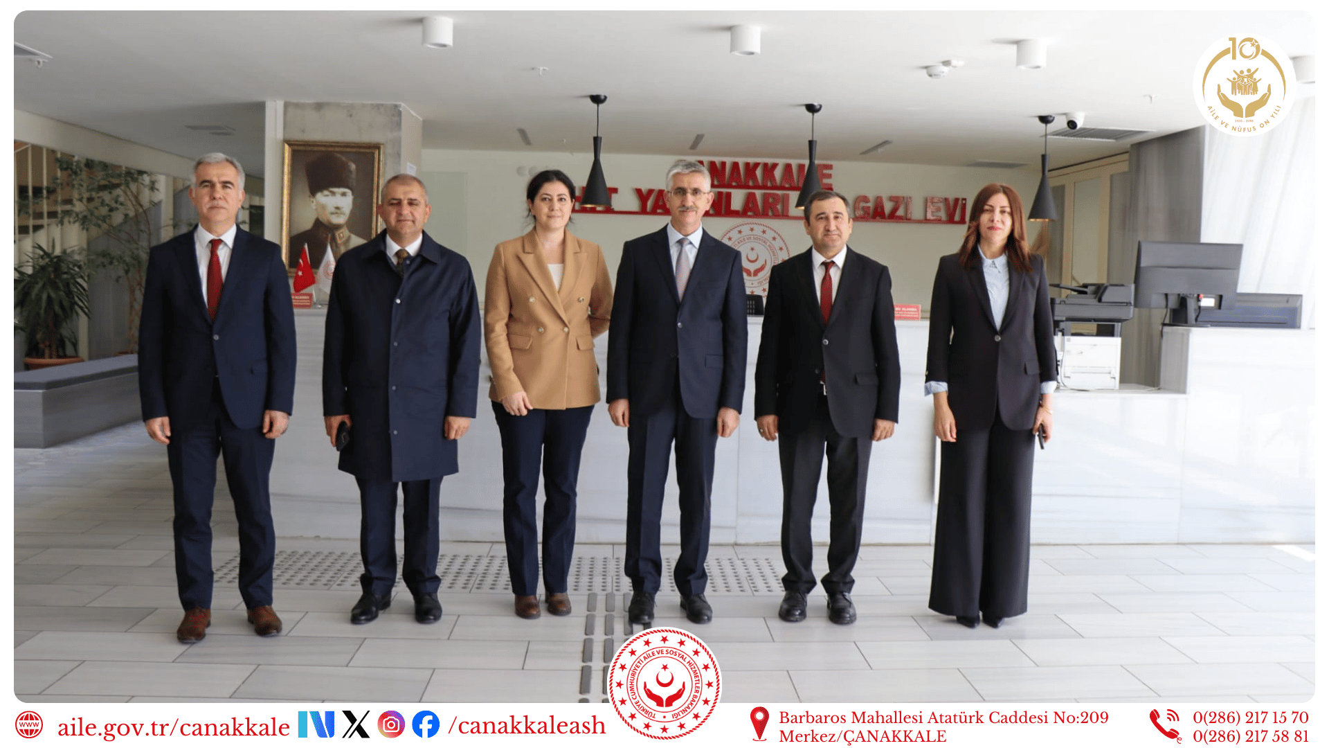 Maziden Atiye Projesi Çanakkale Etabında Şehit Yakınları ve Gazi Evi’ne Ziyaret