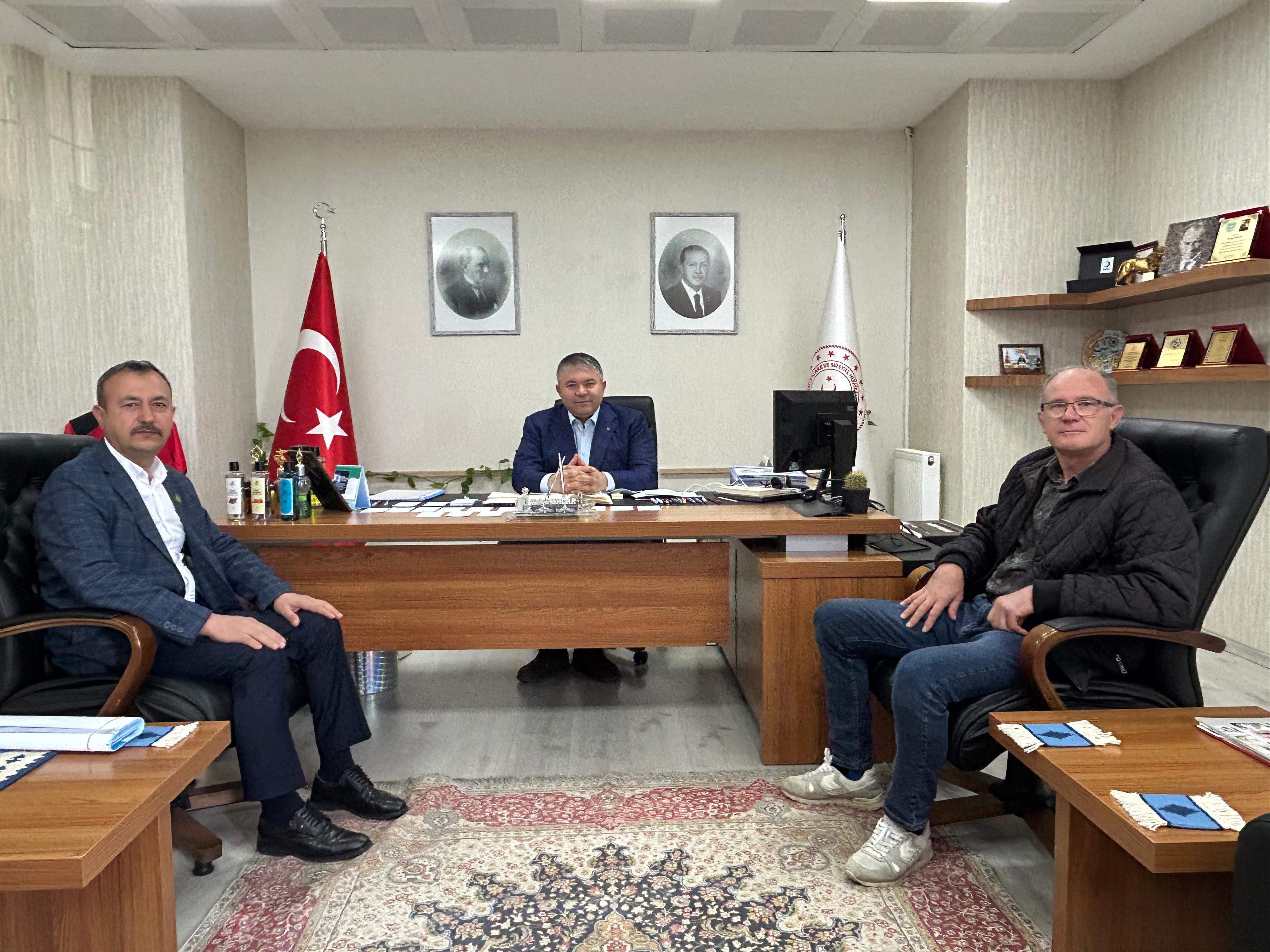 Şehit Dul ve Yetimler Derneği Başkanı Sayın İsmail Kaba’dan İl Müdürlüğümüze Ziyaret