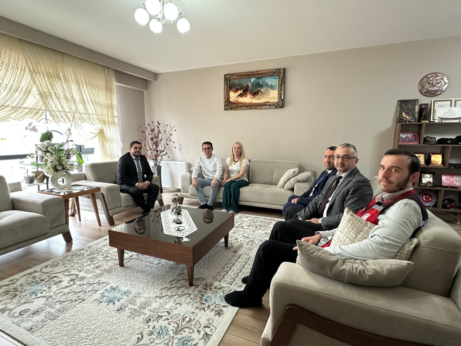 İl Müdürümüz Sayın Ender YANIK’tan Kahraman Gazimize Ziyaret