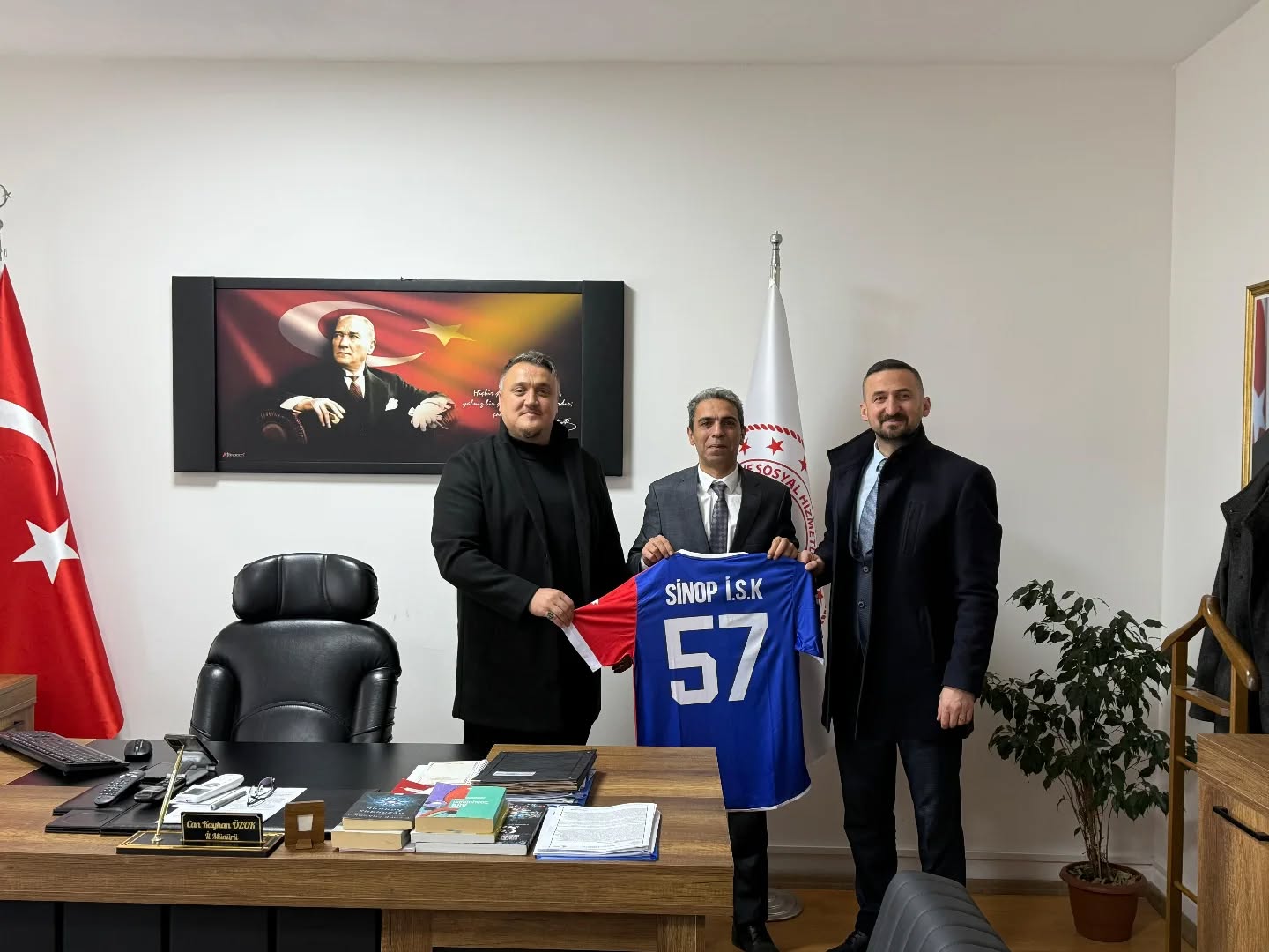 Sinop İnceburun Spor Kulübü’nden İl Müdürlüğümüze Ziyaret