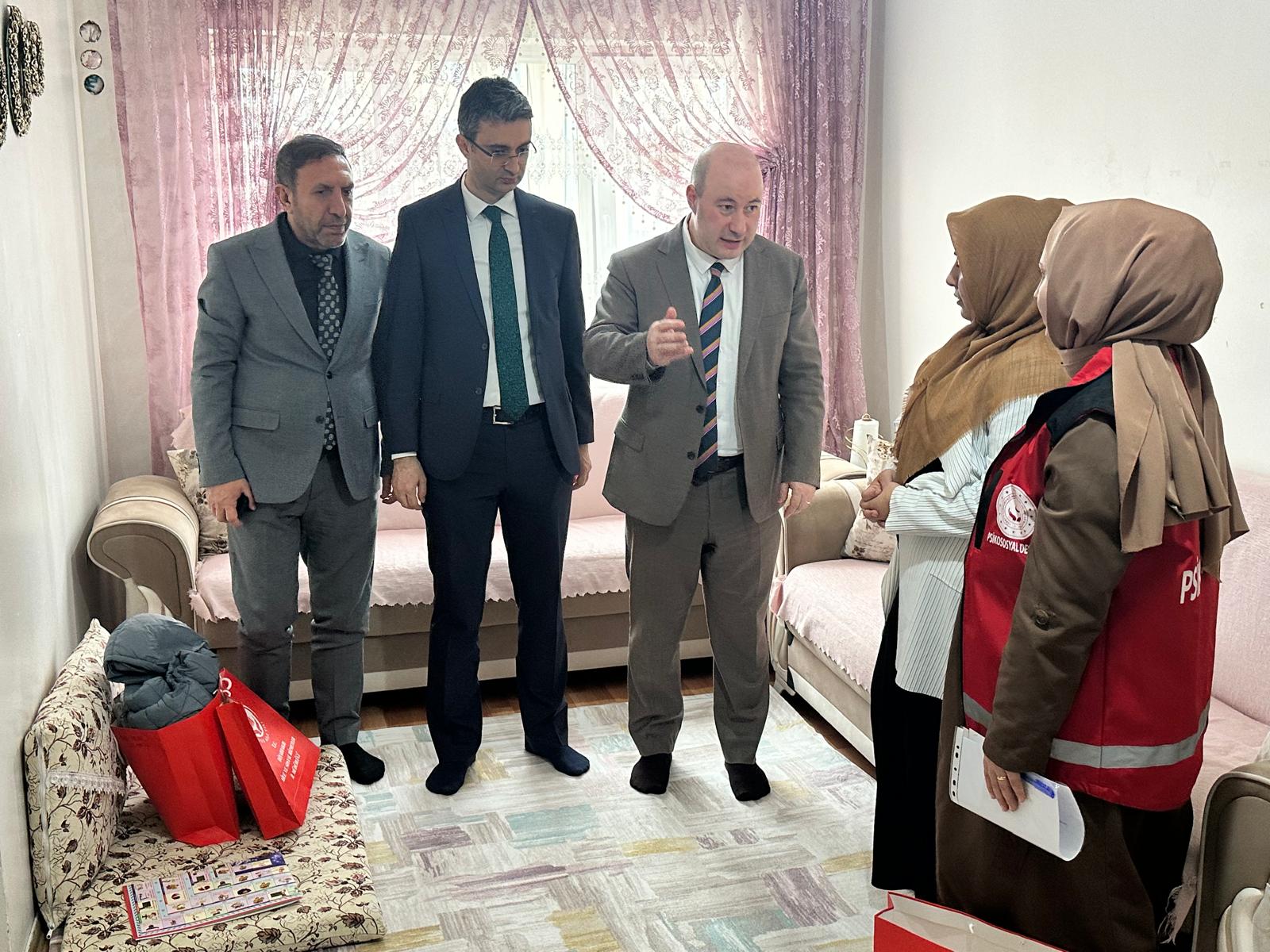 Genel Müdür Yardımcılarımızdan SED Hizmeti Alan Ailelere Ziyaret