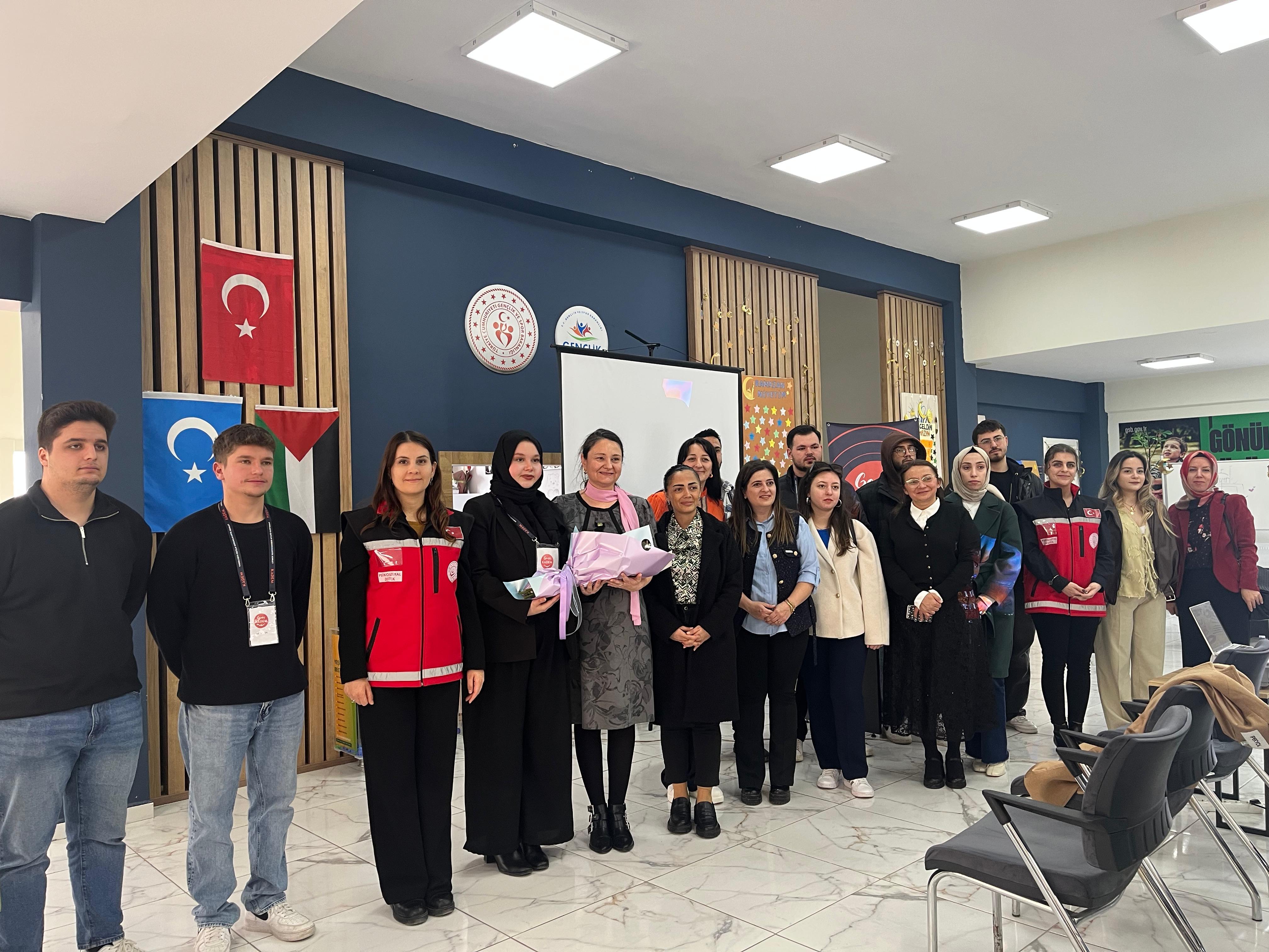 Kadına Yönelik Şiddetle Mücadele Kapsamında Seminer Düzenlendi.