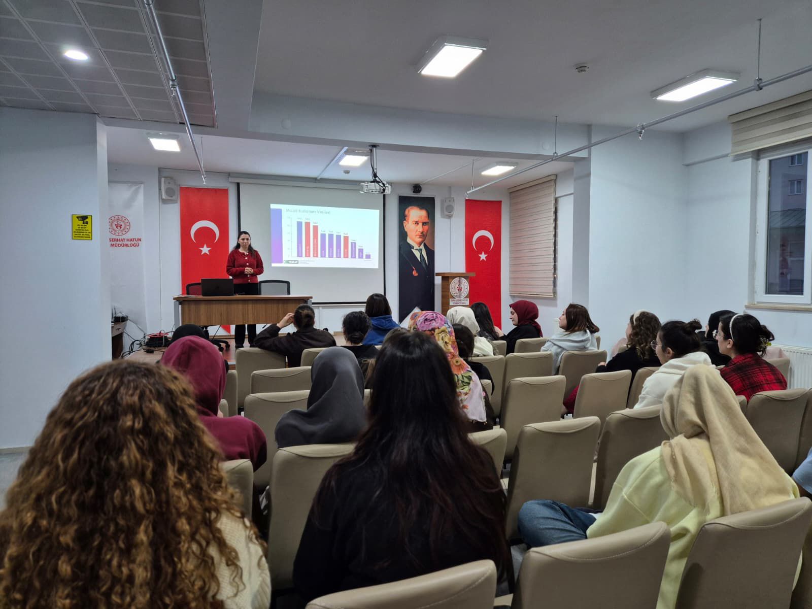 KYK Yurdu Öğrencilerine Teknoloji Bağımlılığı Eğitimi Verildi.