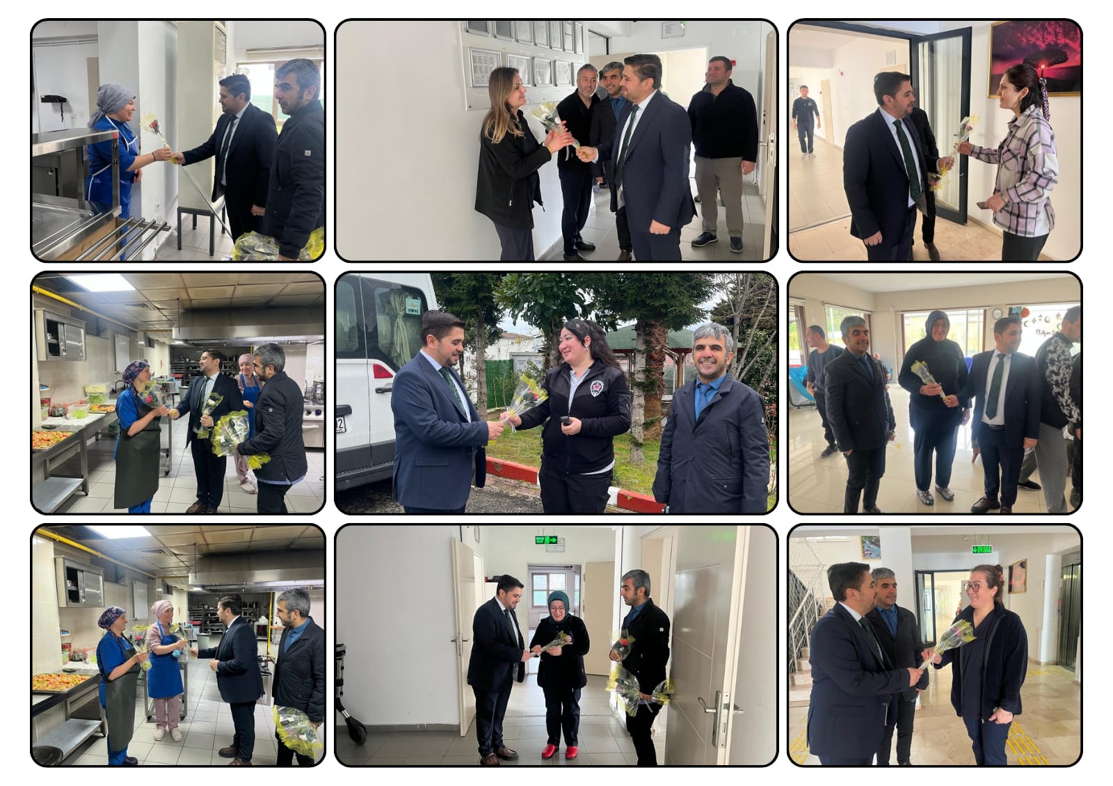 İl Müdürümüz Ender YANIK, 8 Mart Dünya Kadınlar Gününde Kadın Personeli Ziyaret Etti.