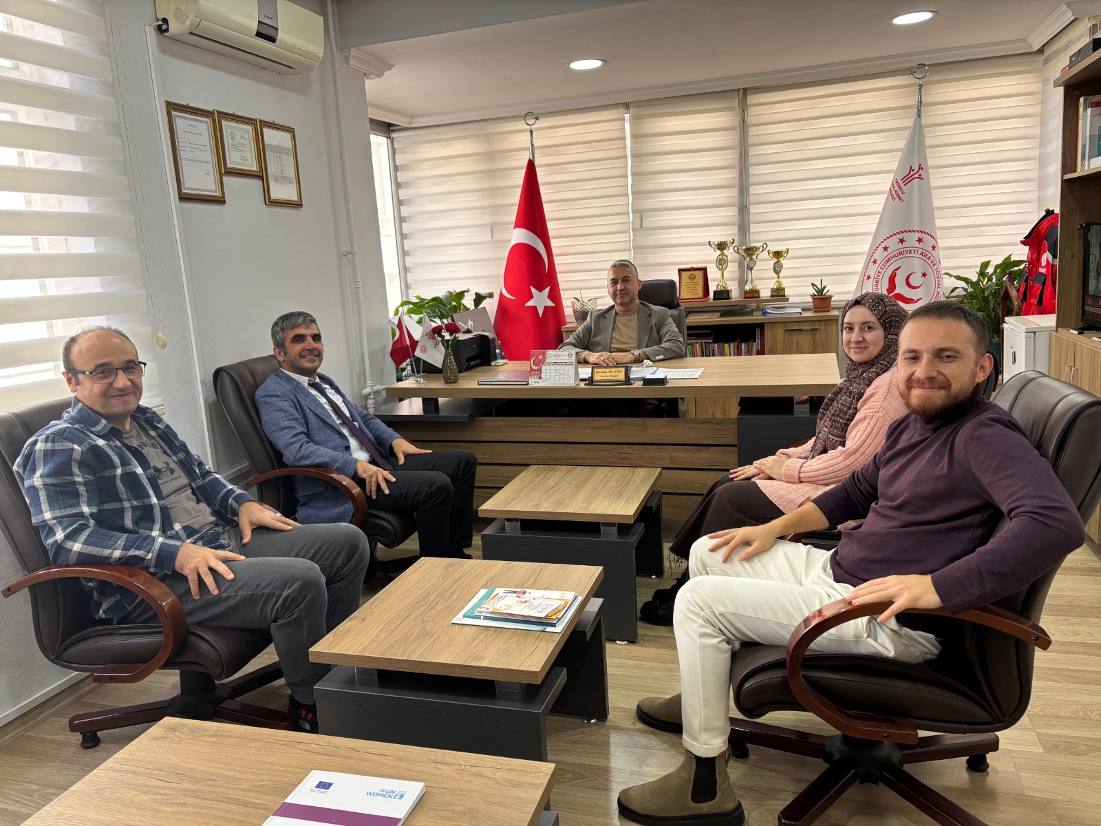 İl Müdür Yardımcımız ve Şube Müdürümüzden Tirebolu Sosyal Hizmet Merkezine Ziyaret