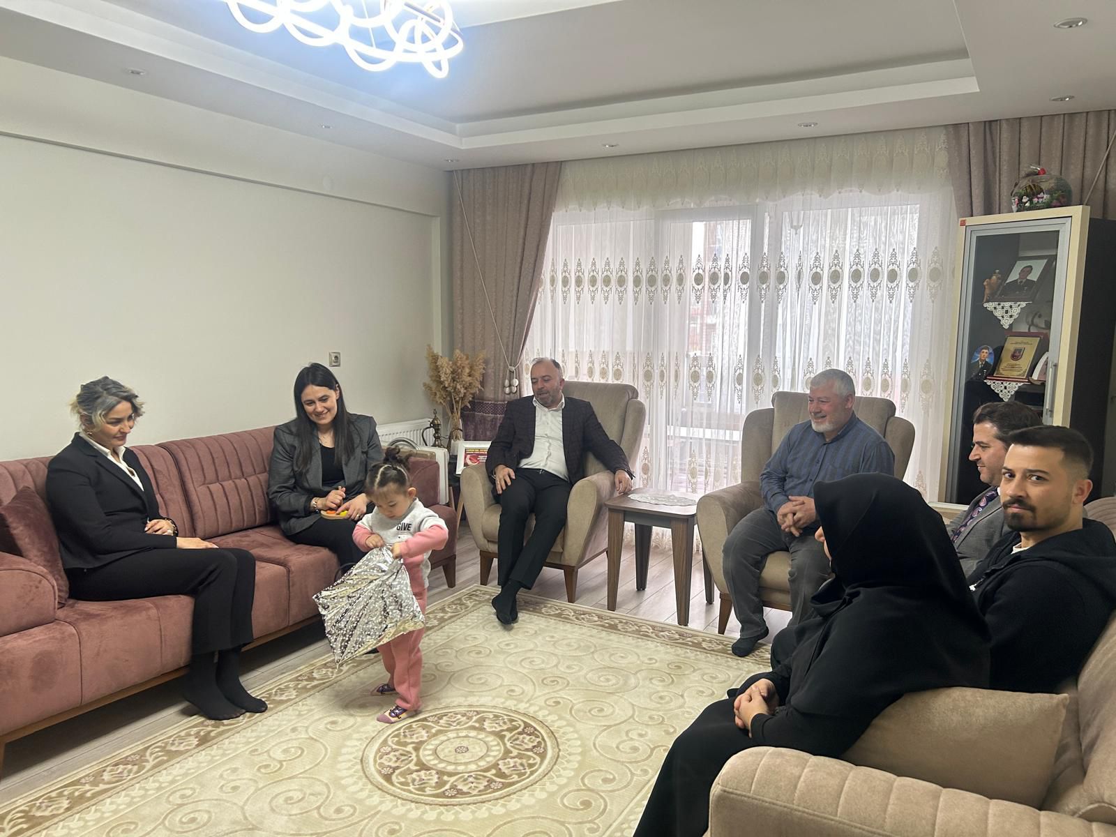 Şehidimiz Yüksel Kapdan’ın Kıymetli Ailesine Ziyaret