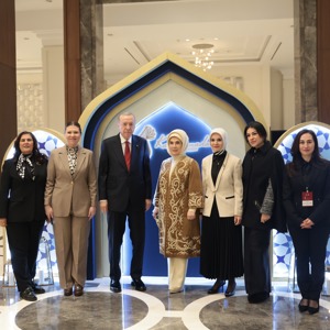 Cumhurbaşkanı Erdoğan ve Bakanımız Göktaş, 8 Mart Dünya Kadınlar Günü İftar Programı'na katıldı - fotoğraf 4