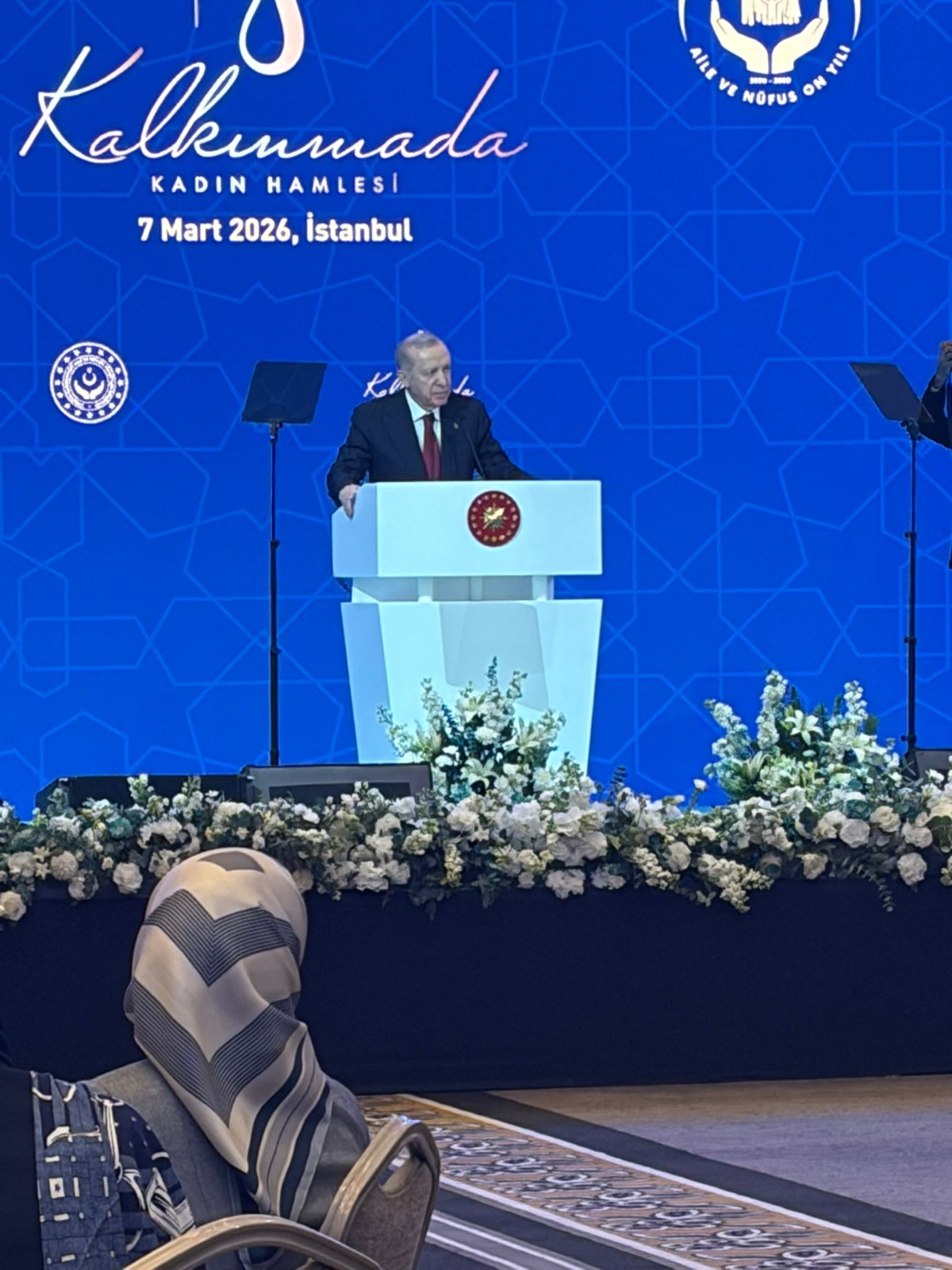 Cumhurbaşkanımız Sayın Recep Tayyip Erdoğan’ın Teşrifleriyle Bakanlığımız Ev Sahipliğinde 8 Mart Dünya Kadınlar Günü Programı Gerçekleştirildi