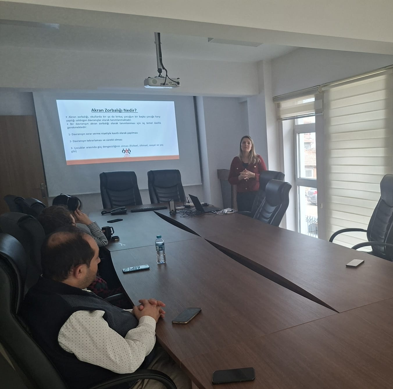Akran Zorbalığı Eğitimi Verildi.