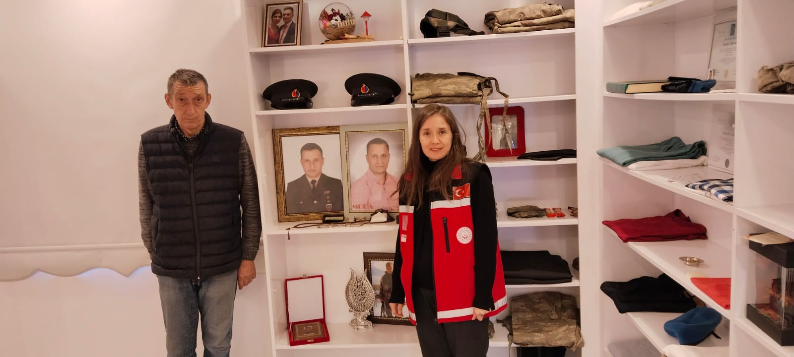 Şehit Ailelerine Hane Ziyareti Gerçekleştirildi