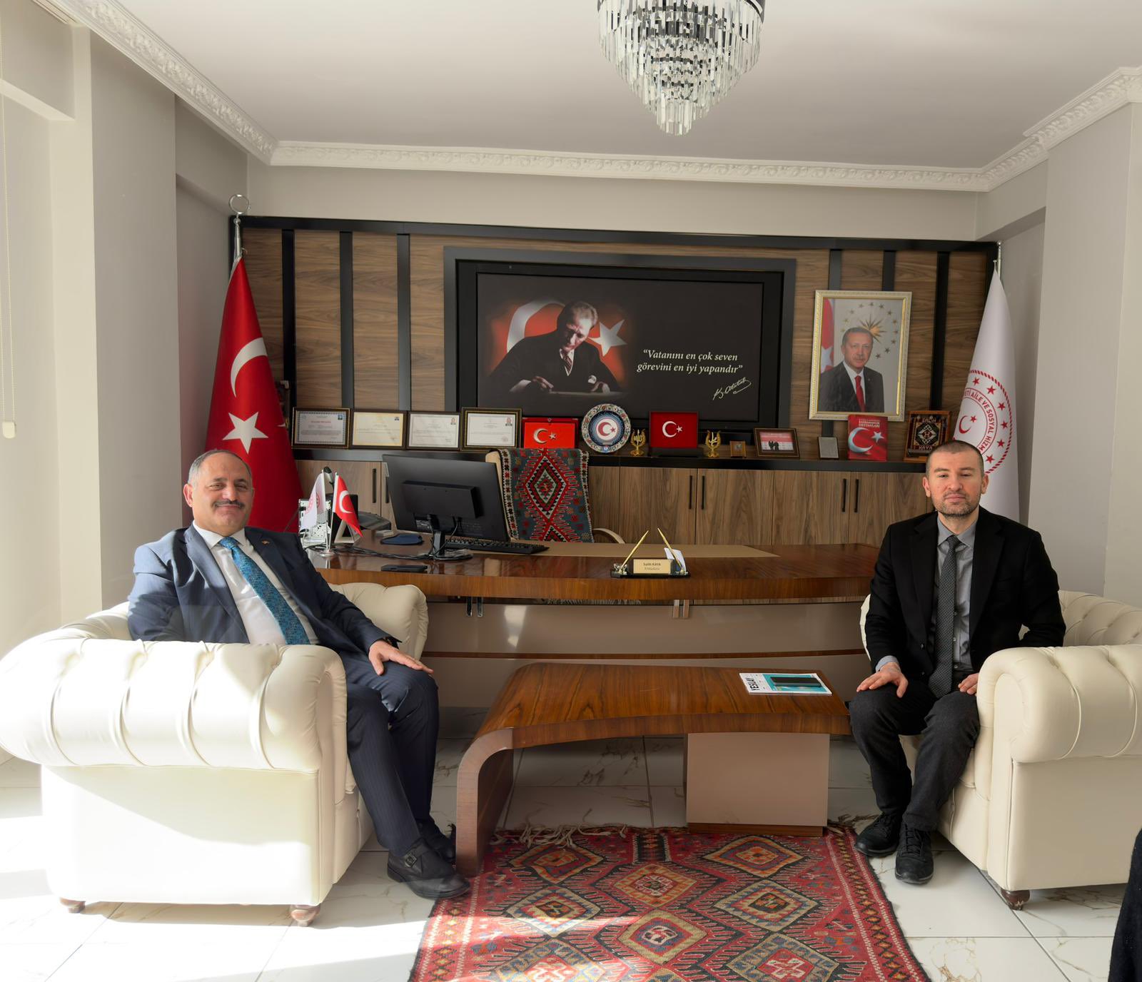 Sosyal Yardımlar Genel Müdürlüğü’nden İl Müdürlüğümüze Ziyaret