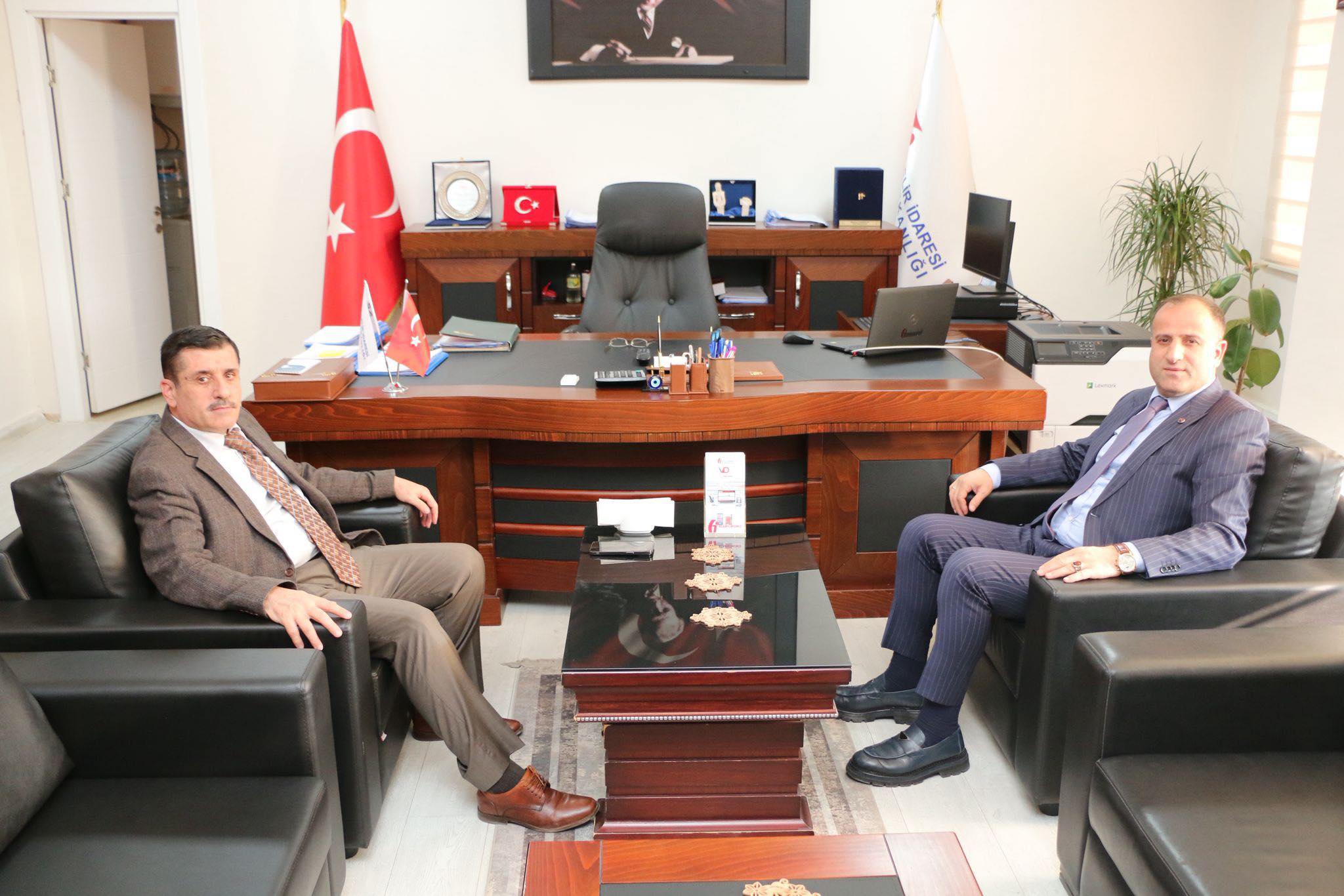 İl Müdürümüz Fatih YILMAZ’dan Şanlıurfa Defterdarı Güngör GÖNÜLTAŞ’a Ziyaret …