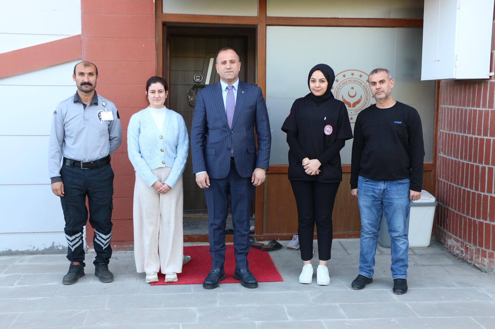 İl Müdürlüğümüze Bağlı 2. Kadın Konukevimizi Ziyaret Ettik.