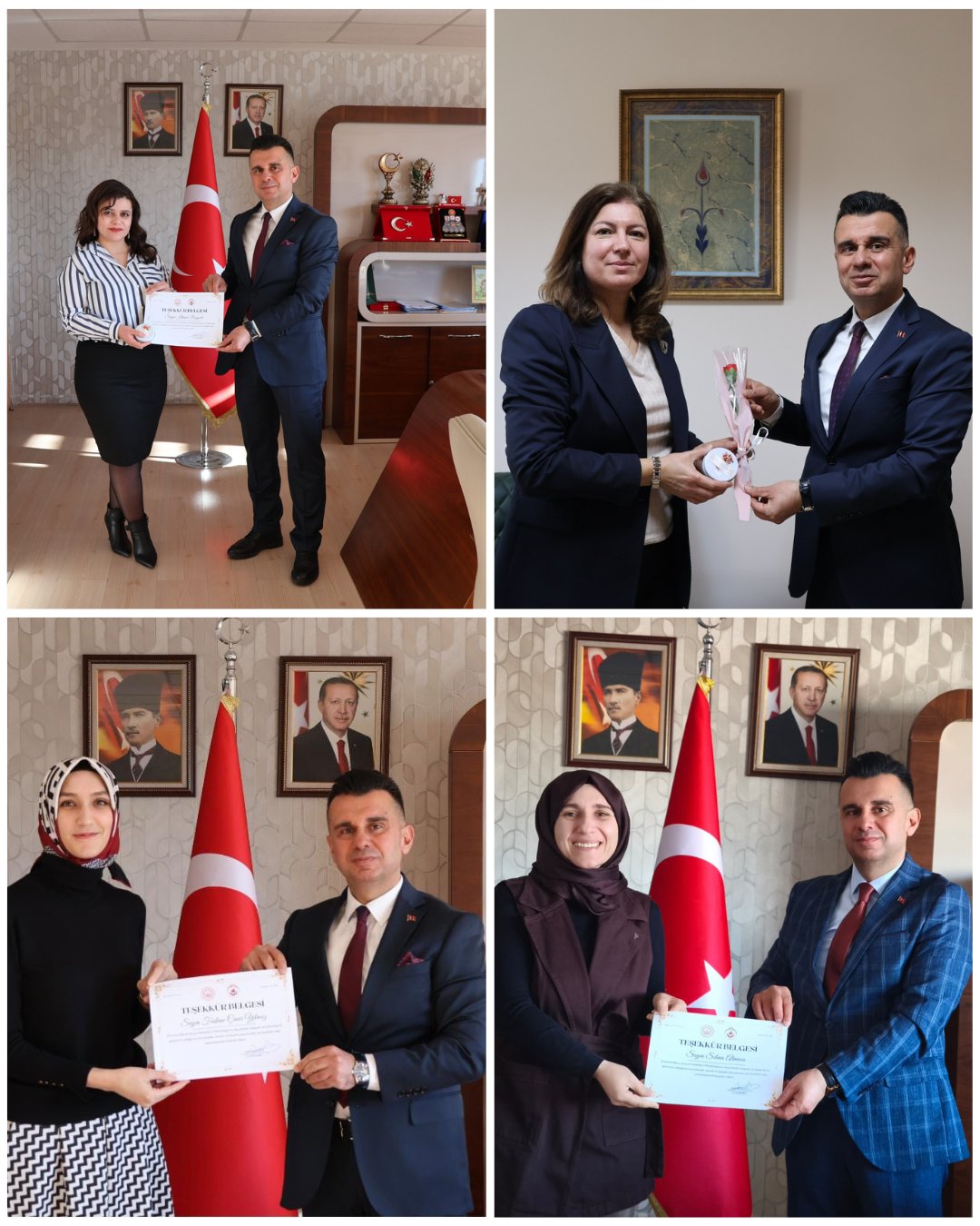 8 Mart Dünya Kadınlar Günü Kapsamında Personele Teşekkür Belgesi Takdim Programı