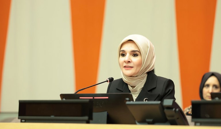 Bakanımız Göktaş, KSK’nin 70’inci Oturumu kapsamında düzenlenen yan etkinlikte konuştu