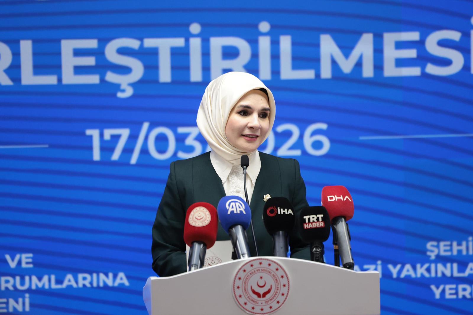 Bakanımız Göktaş, "Şehit Yakınları, Gazi ve Gazi Yakınlarının Kamu Kurumlarına Yerleştirilmesi Töreni"nde konuştu