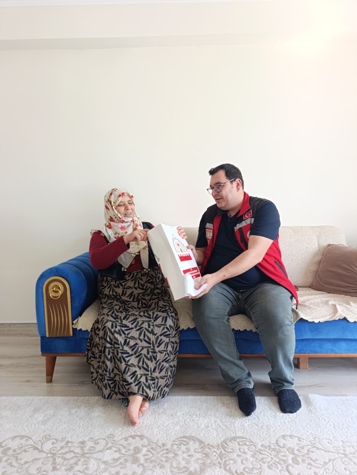 Onikişubat’ta Büyüklerimize Bayram Ziyareti