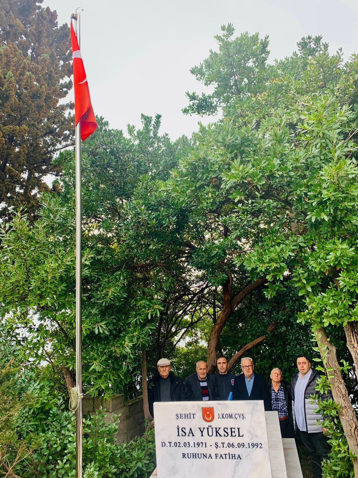 Büyüklerimizden Şehidimize Vefa Ziyareti