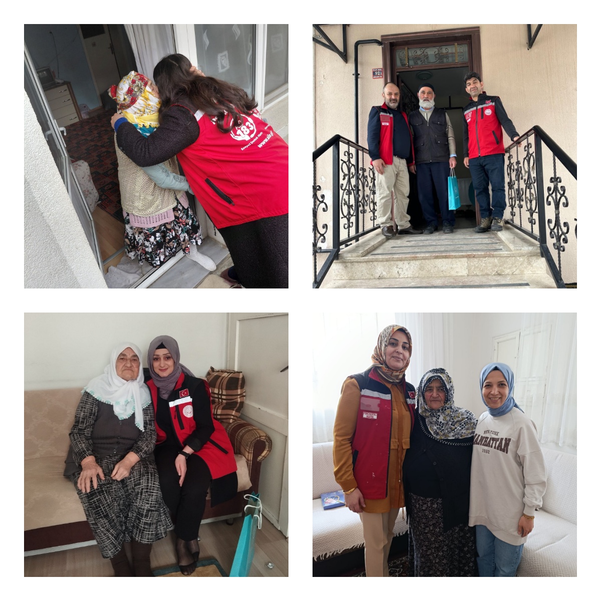 18–24 Mart “Yaşlılara Saygı Haftası” Vesilesiyle Kıymetli Büyüklerimizi Hanelerinde Ziyaret Edip Sayın Bakanımız ve Sayın Valimizin Selamlarını İleterek Ellerinden Öptük