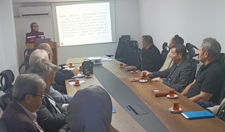 Afet Ve Acil Durumlarda Psikososyal Destek Toplantısı Gerçekleştirildi
