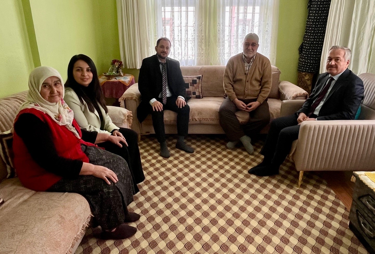 Kıbrıs Gazimiz Ahmet Kısa'ya Ziyaret