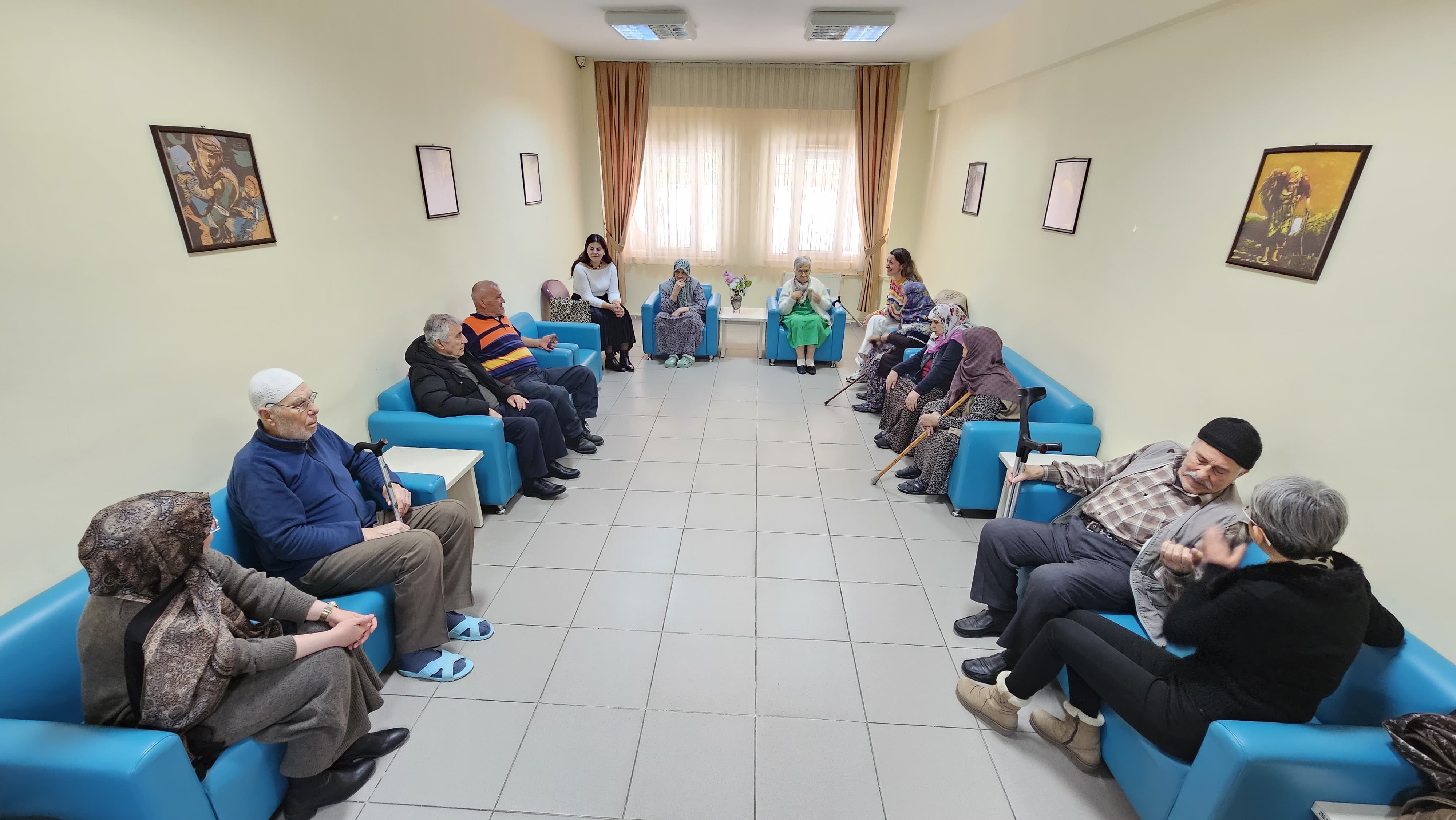 Yaşlılara Saygı Haftası Kapsamında Huzurevine Ziyaret