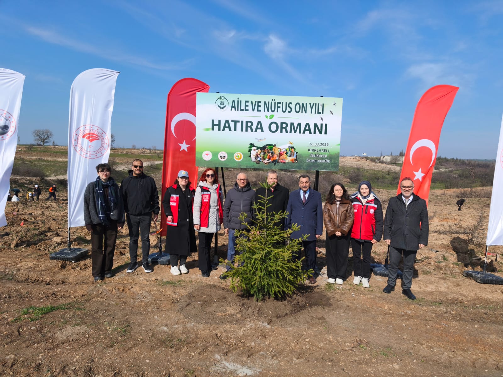 “Türkiye’nin Gücü Orman” Temasıyla Fidanlar Toprakla Buluştu