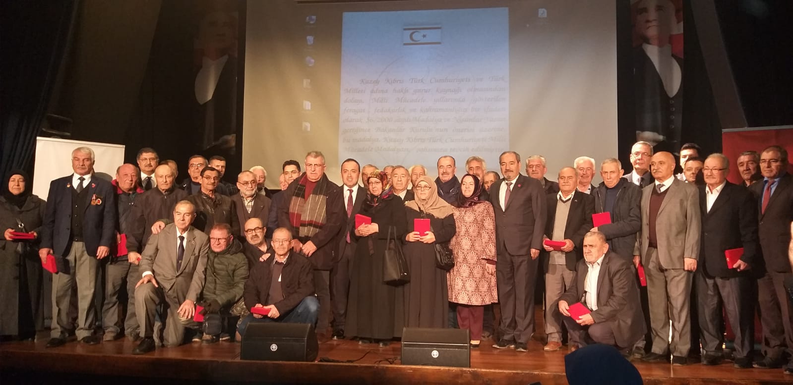 Nilüfer, Gürsu ve Mudanya İlçelerinde İkamet Eden Kıbrıs Gazilerimize Milli Mücadele Madalyası ve Beratları Tevcih Edildi