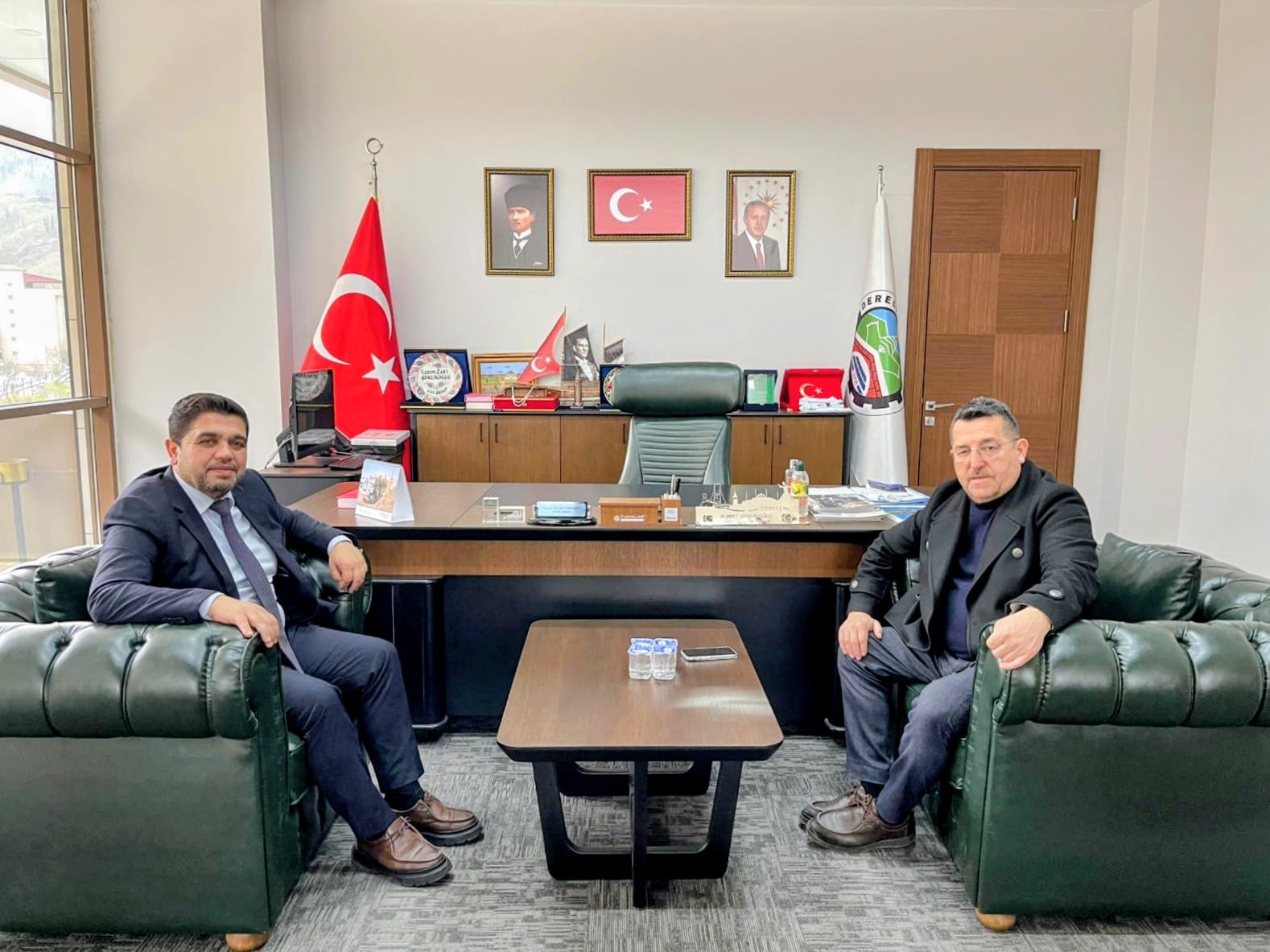 İl Müdürümüz Ender YANIK’tan Belediye Başkanı Kazım Zeki ŞENLİKOĞLU’na Ziyaret