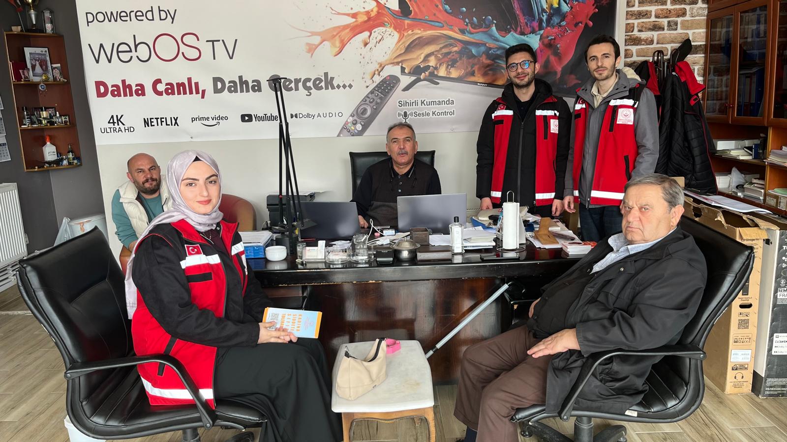 STK İşbirliği Kapsamında Şebinkarahisar Yerel Eylem Grubu Başkanı Oktay ALP Ziyaret Edildi