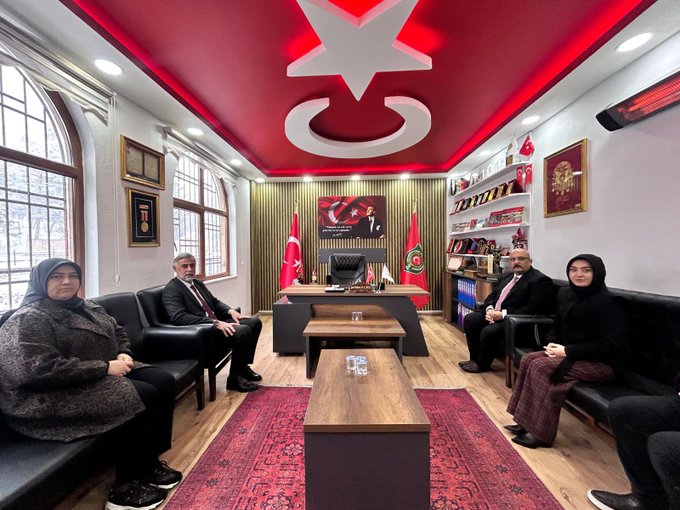 İl Müdürümüz Emre Çalğan’dan Türkiye Harp Malülü Gaziler, Şehit Dul ve Yetimleri Derneği’ne Ziyaret