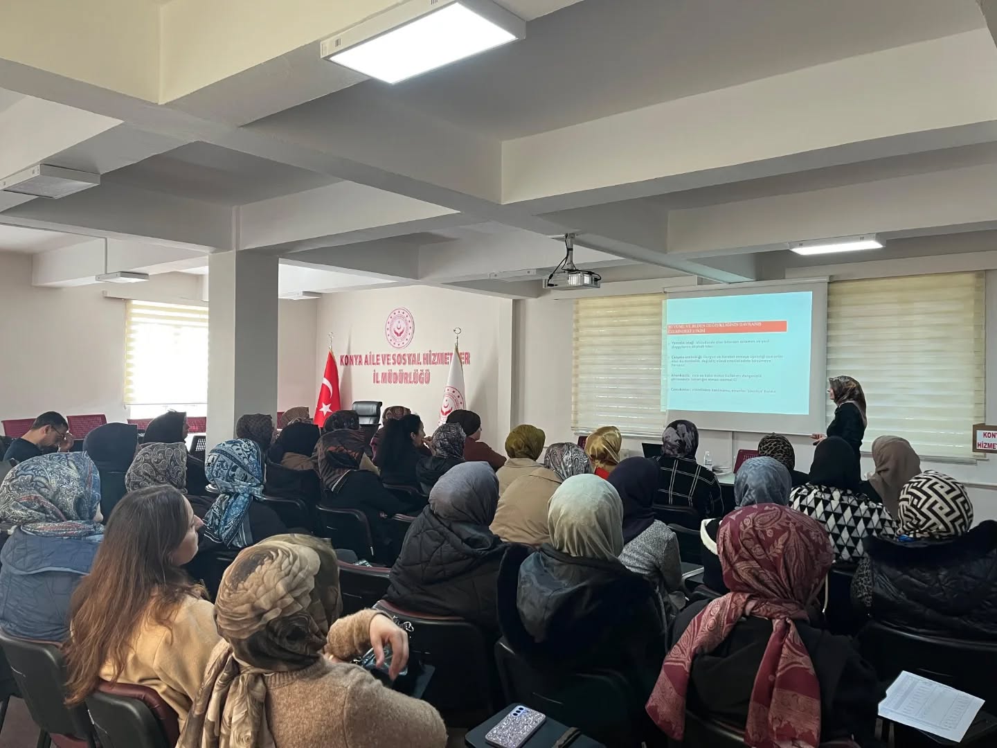 "Davranış Problemleri ve Başa Çıkma Yolları" Konusu İle İlgili Eğitim Düzenlendi