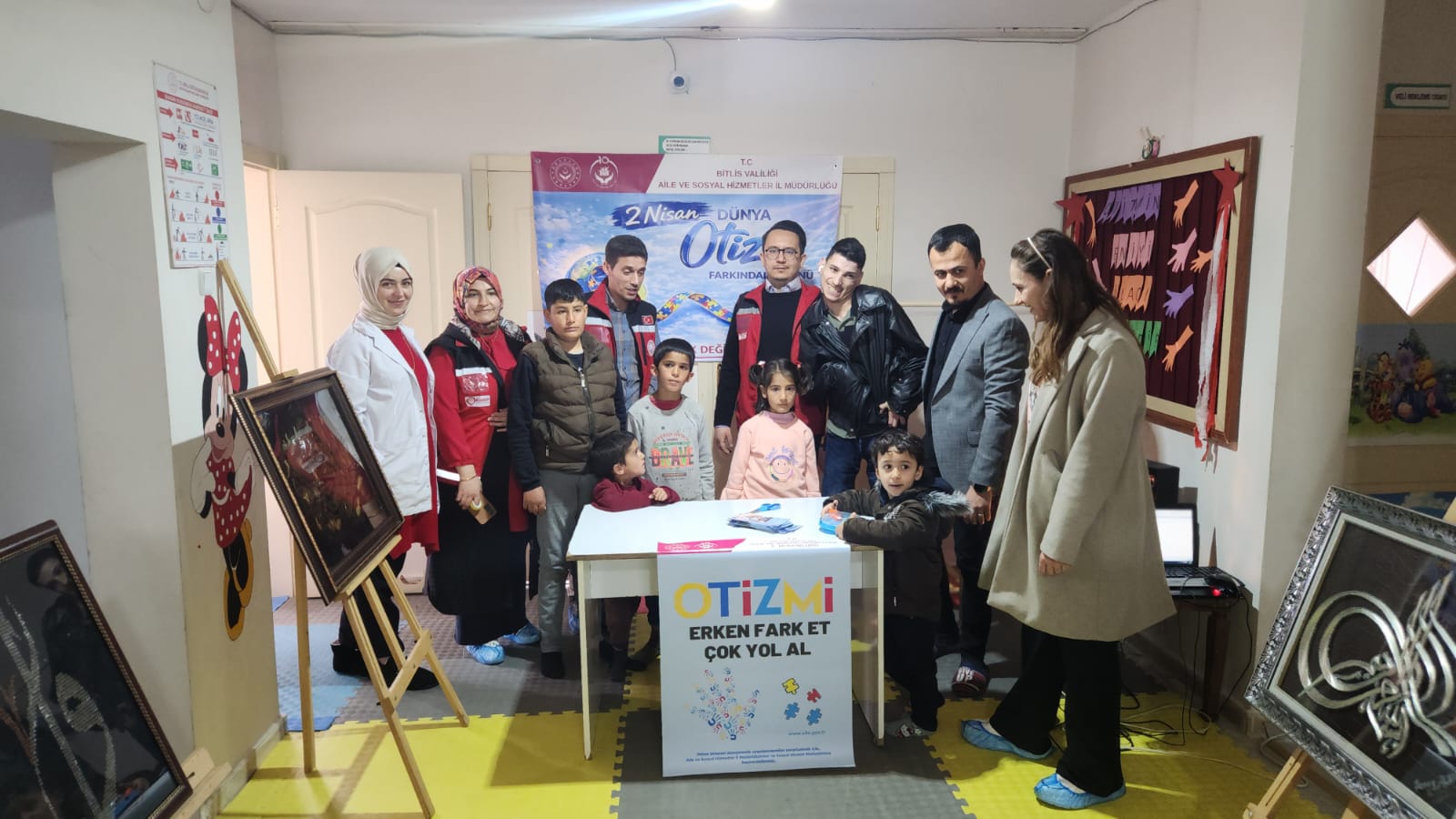 Şehrimizin Her Köşesinde Otizm Farkındalık Rüzgarı 