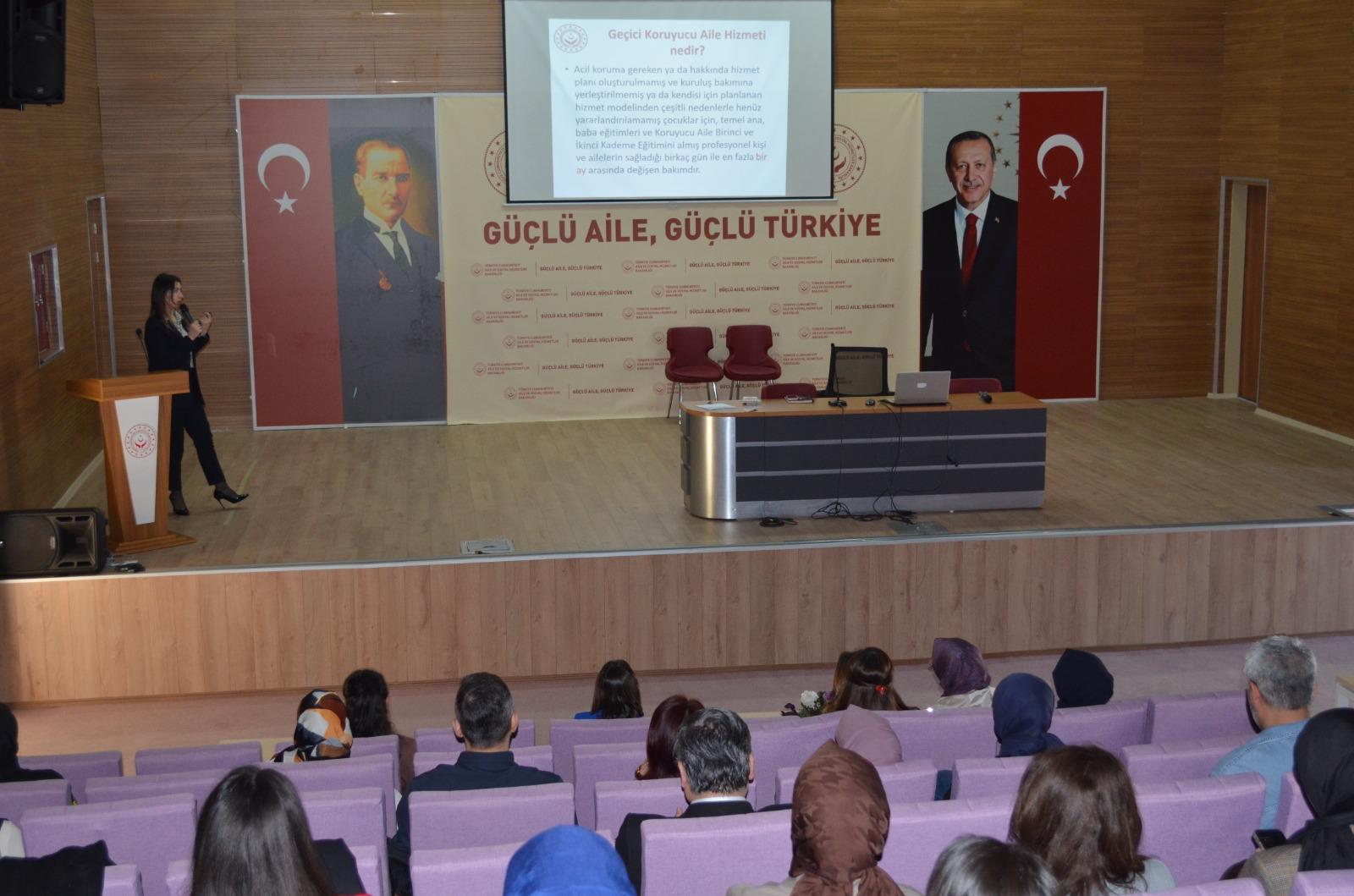 Koruyucu Aile Paydaşlarına 'Koruyucu Aile ve Geçici Koruyucu Aile' Eğitimi